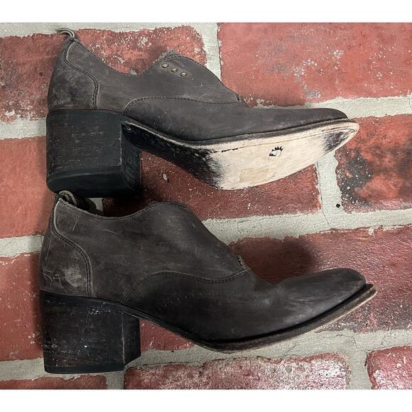 Freebird By Steven Sadie Leather Booties Women’s Size - Picture 4 of 9